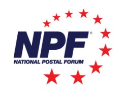 National Postal Forum in Baltimore, MD on May 21-24, 2017